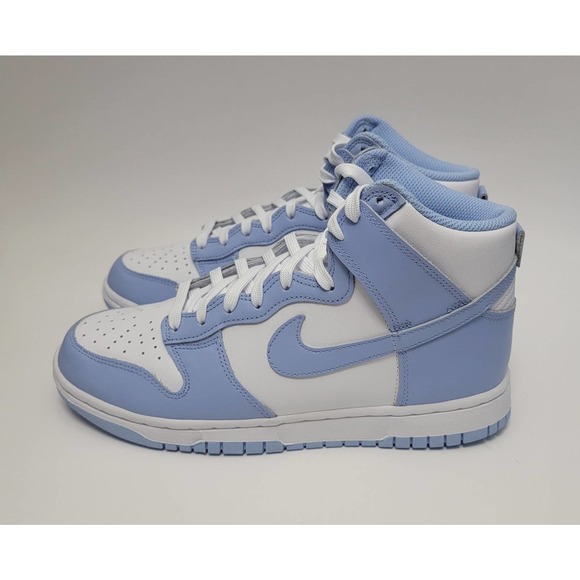 Nike Dunk High Aluminum UNC Tarhills Sneakers Shoes Womens 8 DD1869-107 Sz 6.5M - Picture 4 of 10